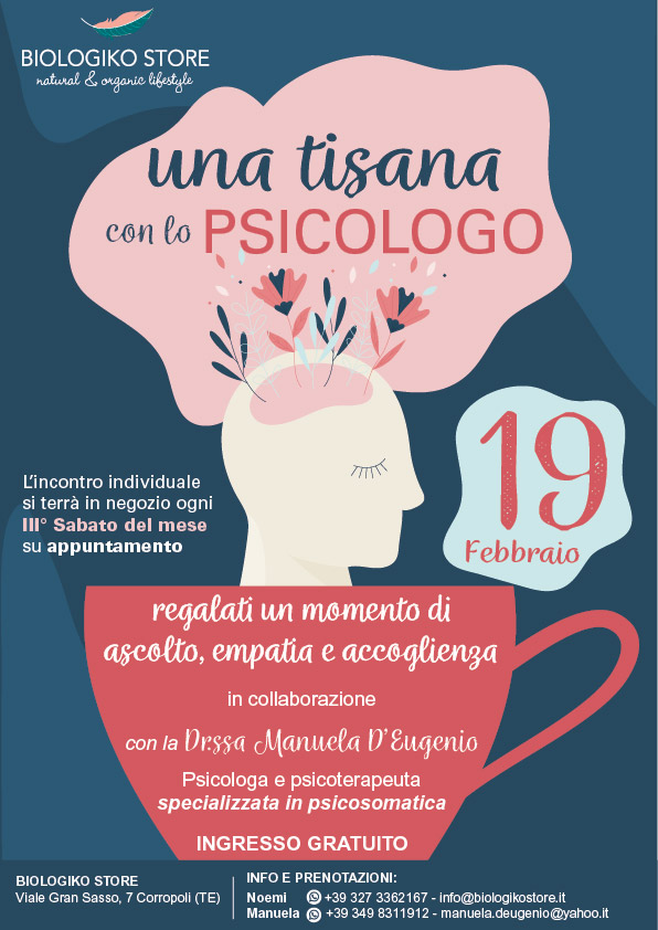 Una tisana con lo psicologo Corropoli